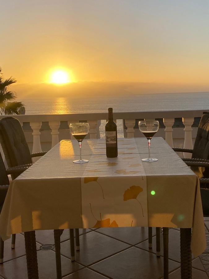 Ocean Pearl, Luxurioeses Haus, Meerblick, Grosse Sonnenterrasse, Teneriffa Sued, Los Gigantes, 600M Zum Strand, 200M Zum Ort, Ruhig Acantilado de los Gigantes Exterior photo