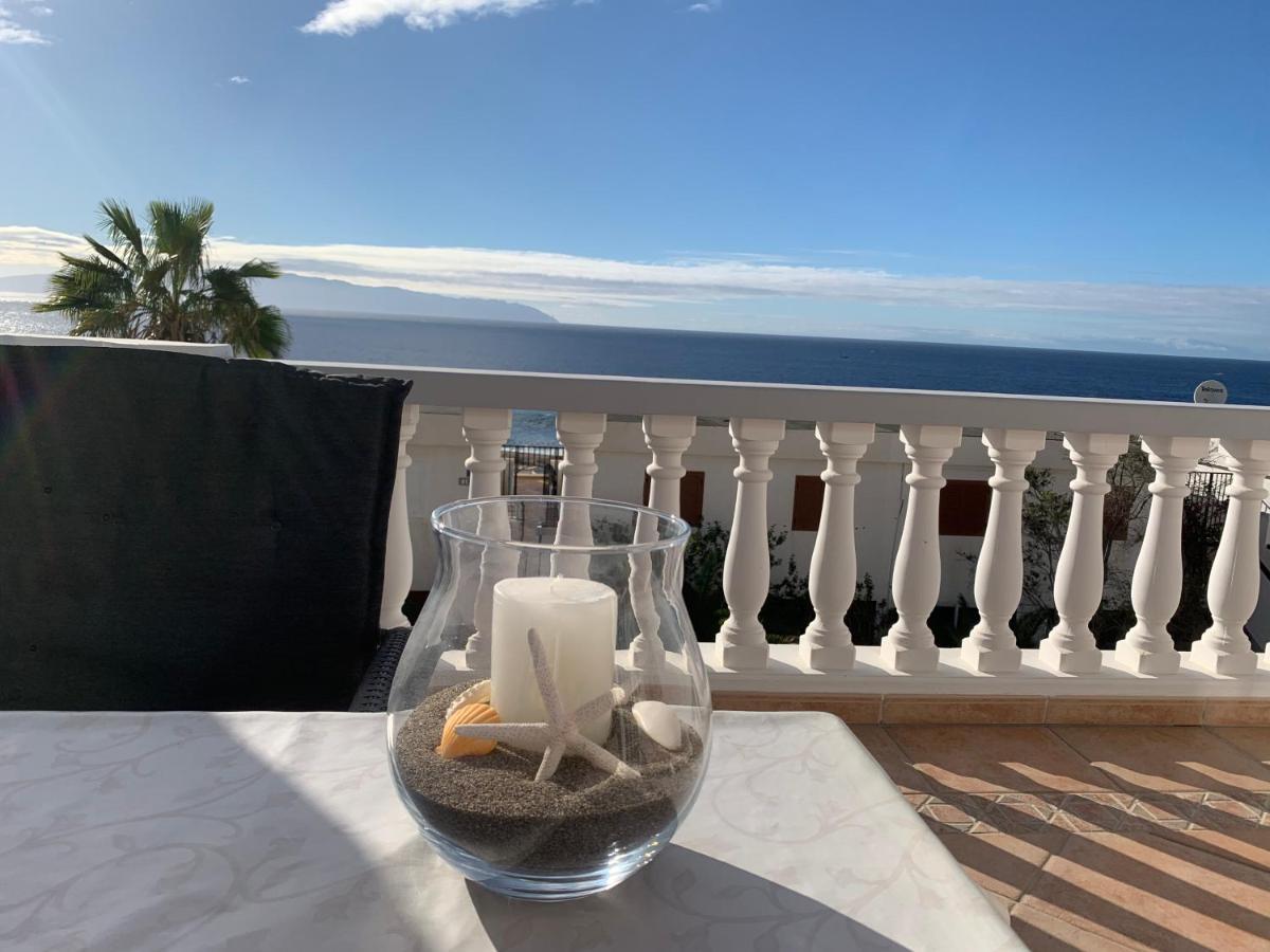 Ocean Pearl, Luxurioeses Haus, Meerblick, Grosse Sonnenterrasse, Teneriffa Sued, Los Gigantes, 600M Zum Strand, 200M Zum Ort, Ruhig Acantilado de los Gigantes Exterior photo