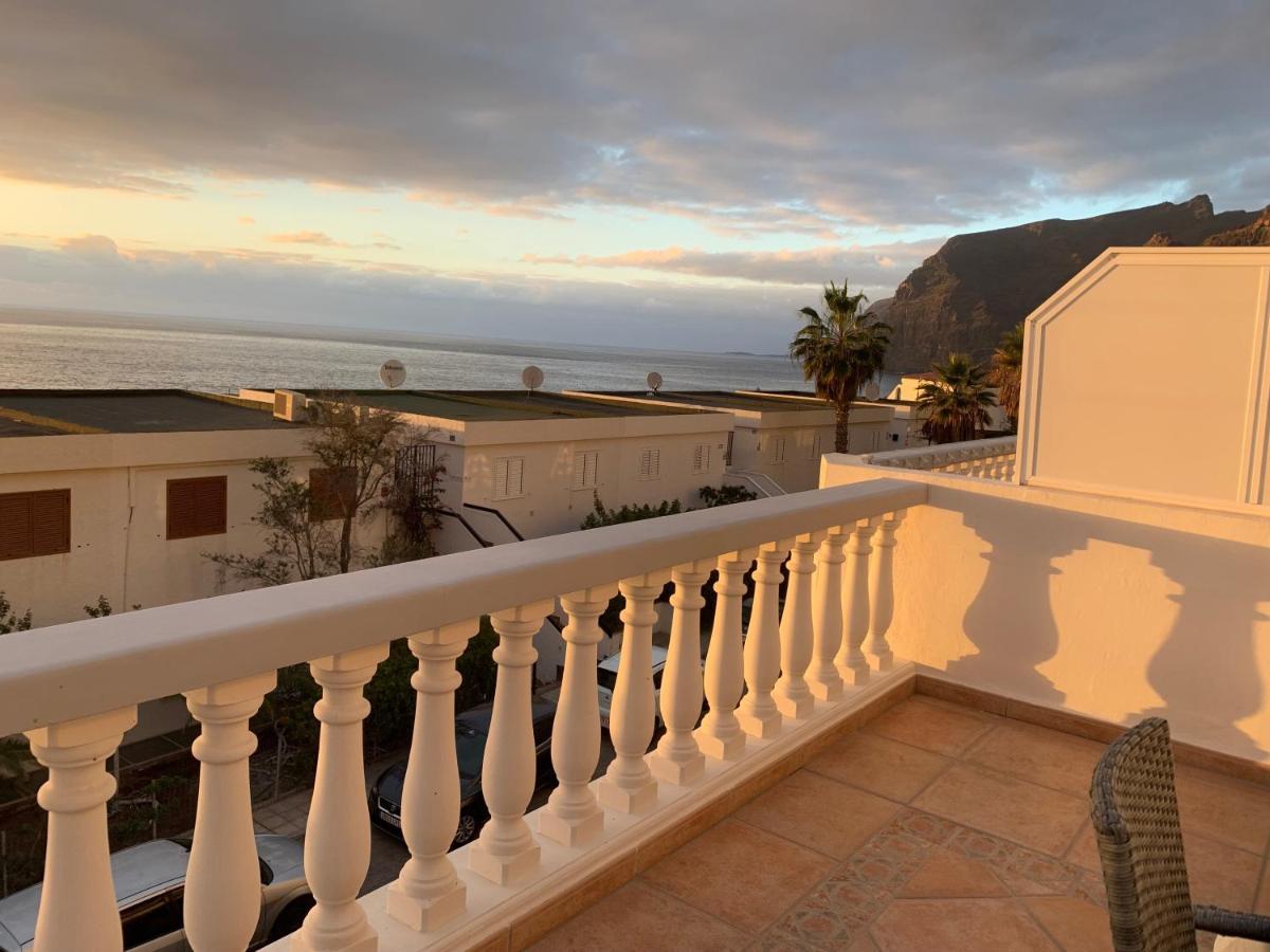 Ocean Pearl, Luxurioeses Haus, Meerblick, Grosse Sonnenterrasse, Teneriffa Sued, Los Gigantes, 600M Zum Strand, 200M Zum Ort, Ruhig Acantilado de los Gigantes Exterior photo