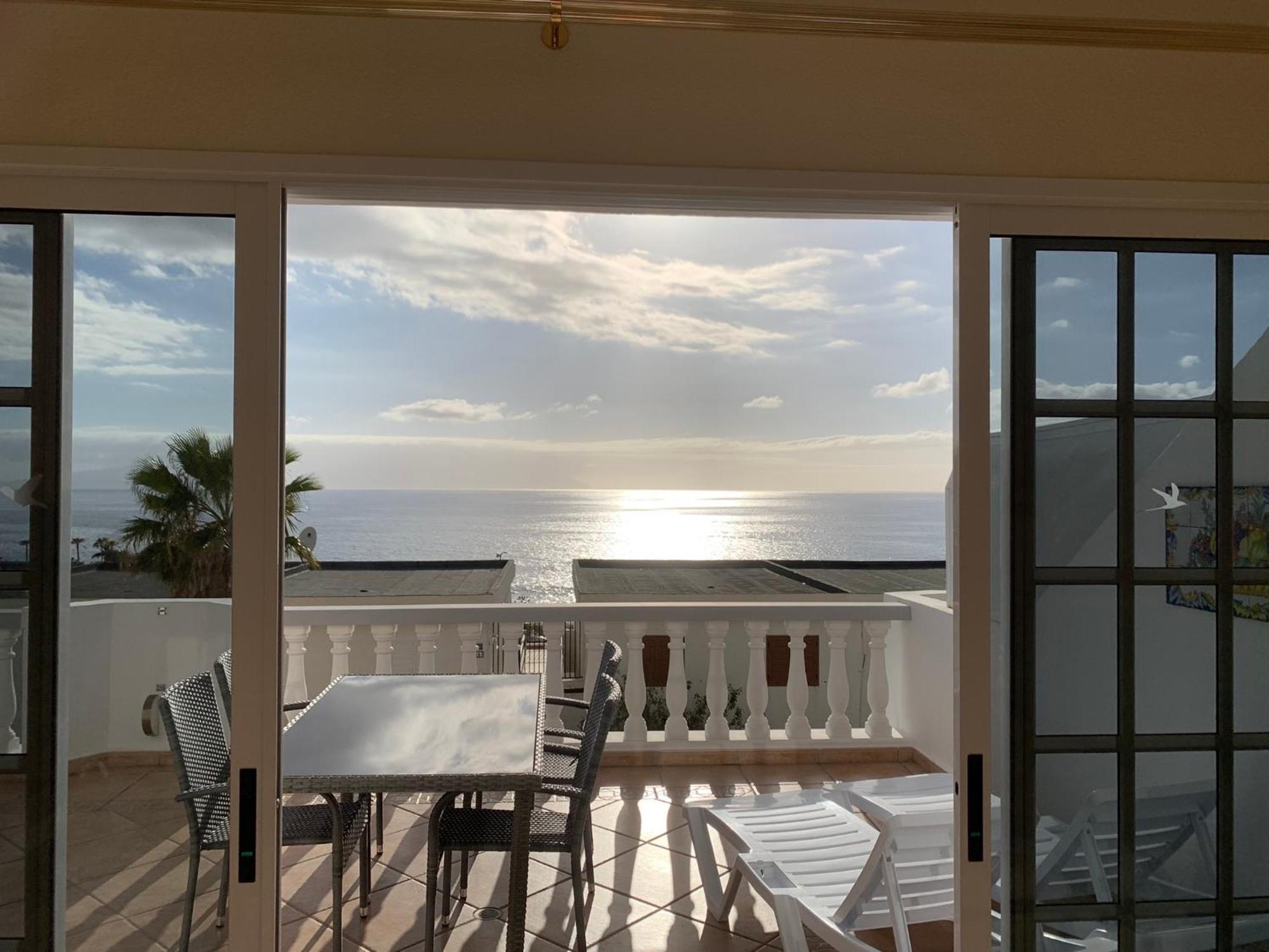 Ocean Pearl, Luxurioeses Haus, Meerblick, Grosse Sonnenterrasse, Teneriffa Sued, Los Gigantes, 600M Zum Strand, 200M Zum Ort, Ruhig Acantilado de los Gigantes Exterior photo